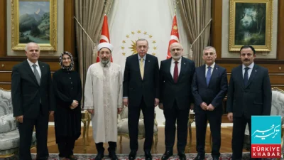 President Erdogan Meets Religious Leadership in Ankara