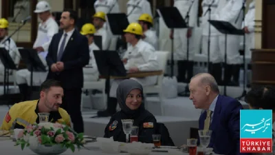 President Erdoğan Joins Iftar with Workers
