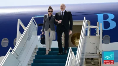 Ilham Aliyev Arrives in Antalya to Attend Diplomacy Forum