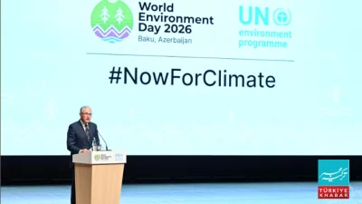 “Environment, forests, biodiversity, oceans, rivers and air are shared human assets,” says Ilham Aliyev’s message